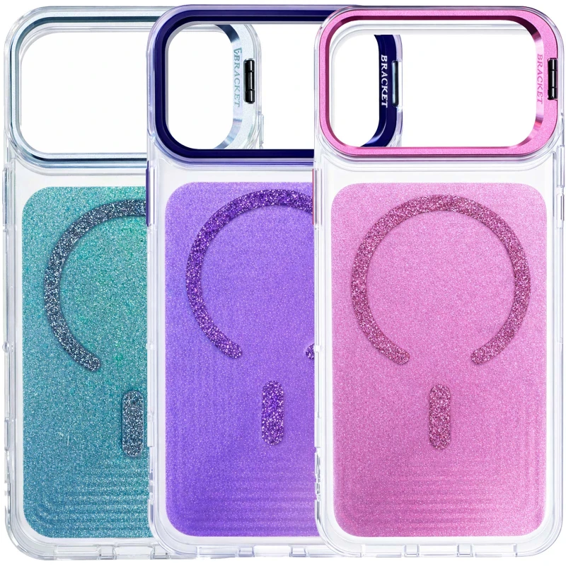 Чехол TPU+PC Jewel Sparkle with MagSafe для Apple iPhone 17 Pro (6.3") фото 1 из 1