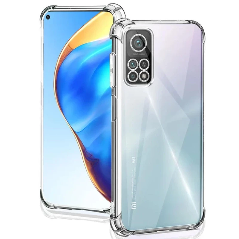 Ультратонкий силіконовий чохол GETMAN з критими бортами та камерою для Xiaomi Mi 10T фото 1 з 1