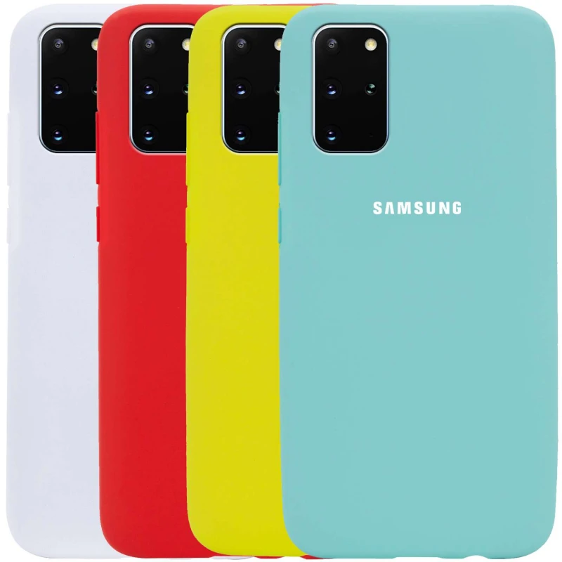 

Чохол Silicone Case з закритим низом на Samsung Galaxy S20+