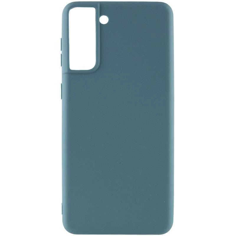 

Цветной силиконовый чехол для Samsung Galaxy S21+ (Синий / Powder Blue), Синій / powder blue