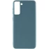 Кольоровий силіконовий чохол на Samsung Galaxy S21+ – Синій / Powder Blue. Фото 1 з 4