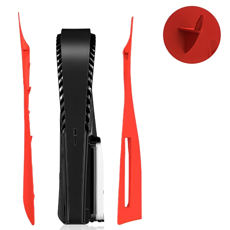 Панель корпуси для консолей Sony PlayStation 5 – Red. Фото 3 з 6