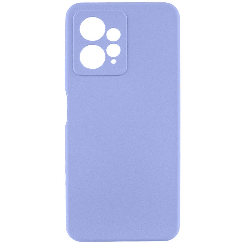 Чохол Silicone Case Lakshmi Premium із закритою камерою для Xiaomi Redmi Note 12 4G – Бузковий / Dasheen. Фото 2 з 8