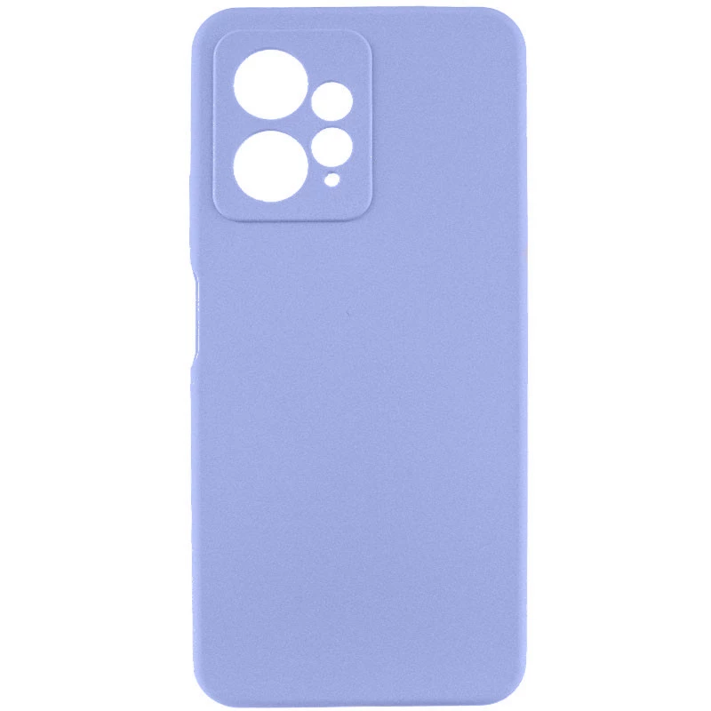 Чохол Silicone Case Lakshmi Premium з закритою камерою на Xiaomi Redmi Note 12 4G – Бузковий / Dasheen. Фото 2 з 8