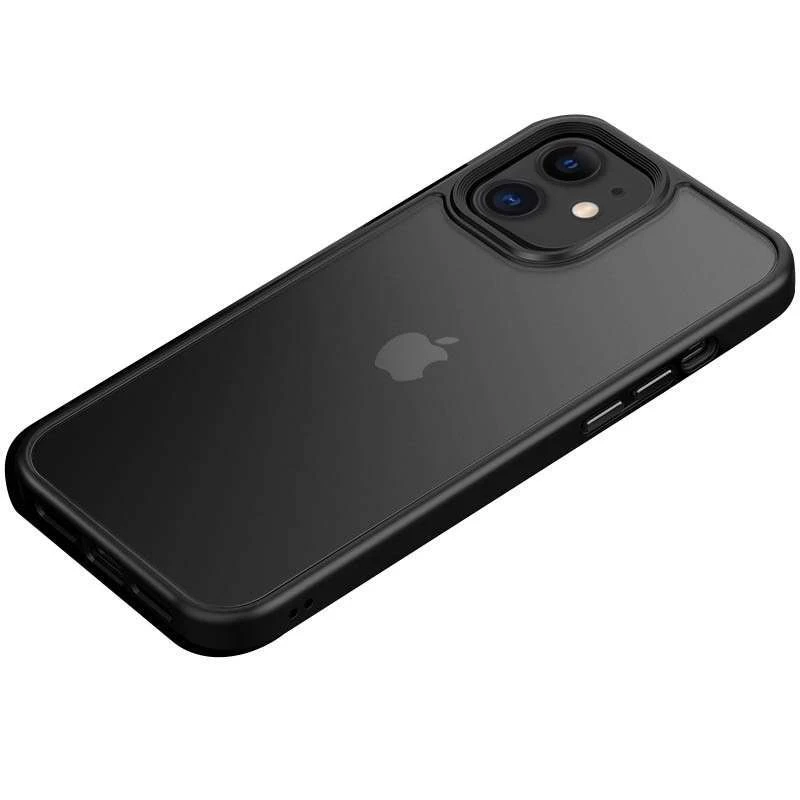 TPU+PC з металевими кнопками на Apple iPhone 11 (6.1") – Чорний / Black. Фото 1 з 1