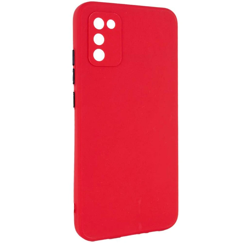 

Силіконовий чохол TPU Square з захистом камери на Samsung Galaxy A02s (Червоний)