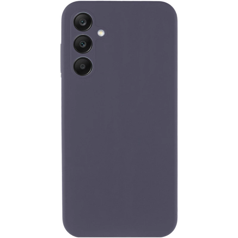 Чохол Silicone Case Lakshmi Premium з закритою камерою на Samsung Galaxy A26 5G – Сірий / Dark Gray. Фото 3 з 11