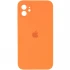 Чохол Silicone Case Square з захистом камери на Apple iPhone 11 (6.1") – Помаранчевий / Papaya. Фото 1 з 3