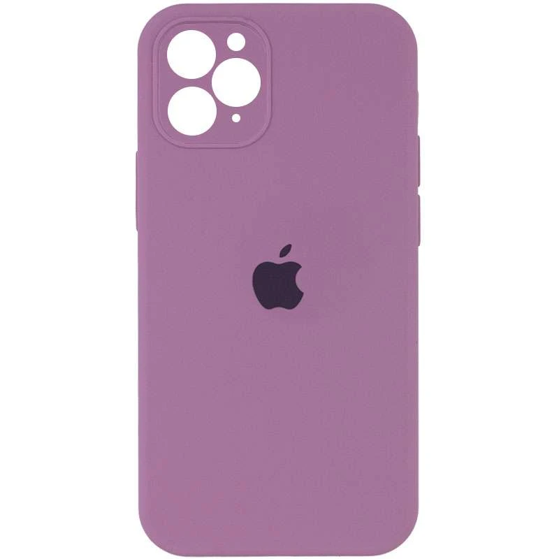 

Чехол Silicone Case Square с защитой камеры для Apple iPhone 11 Pro (5.8") (Лиловый / Lilac Pride), Ліловий / lilac pride