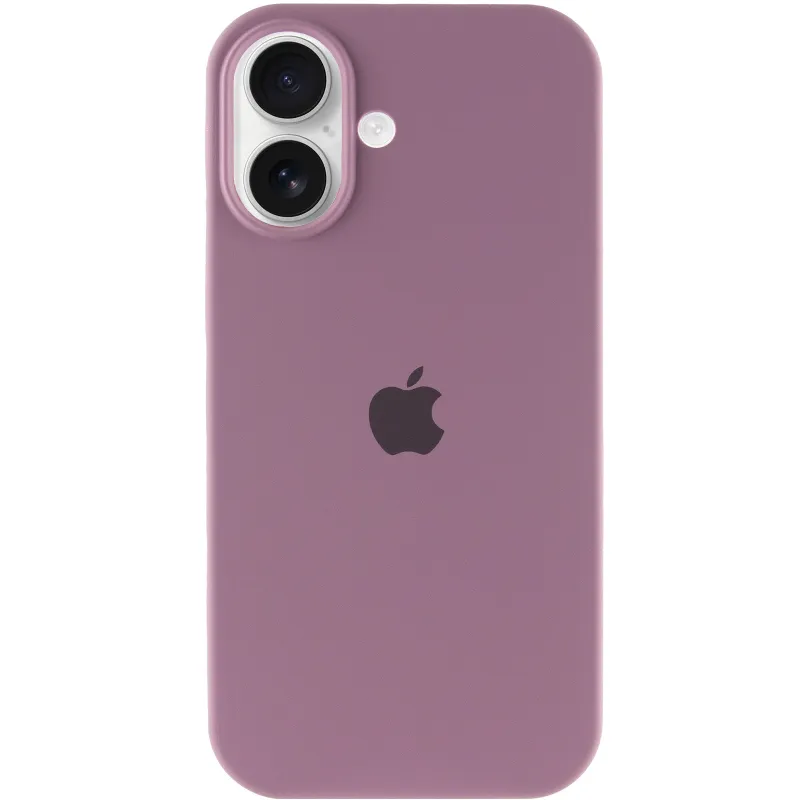Чехол Silicone Case с закрытым низом для Apple iPhone 17 (6.3") – Лиловый / Lilac Pride. Фото 3 из 6