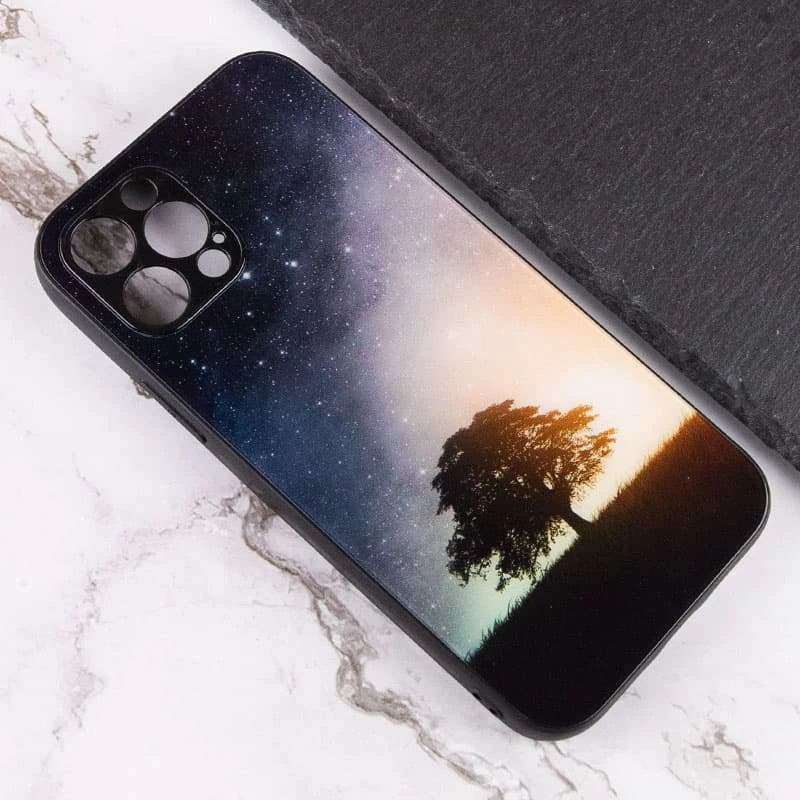 Стеклянный чехол Diversity для Apple iPhone 12 Pro (6.1") – Tree. Фото 3 из 4