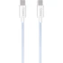Дата кабель Gelius iCable GP-UCN010 Type-C to Type-C 60W (1.2m) – Light Blue. Фото 1 з 3