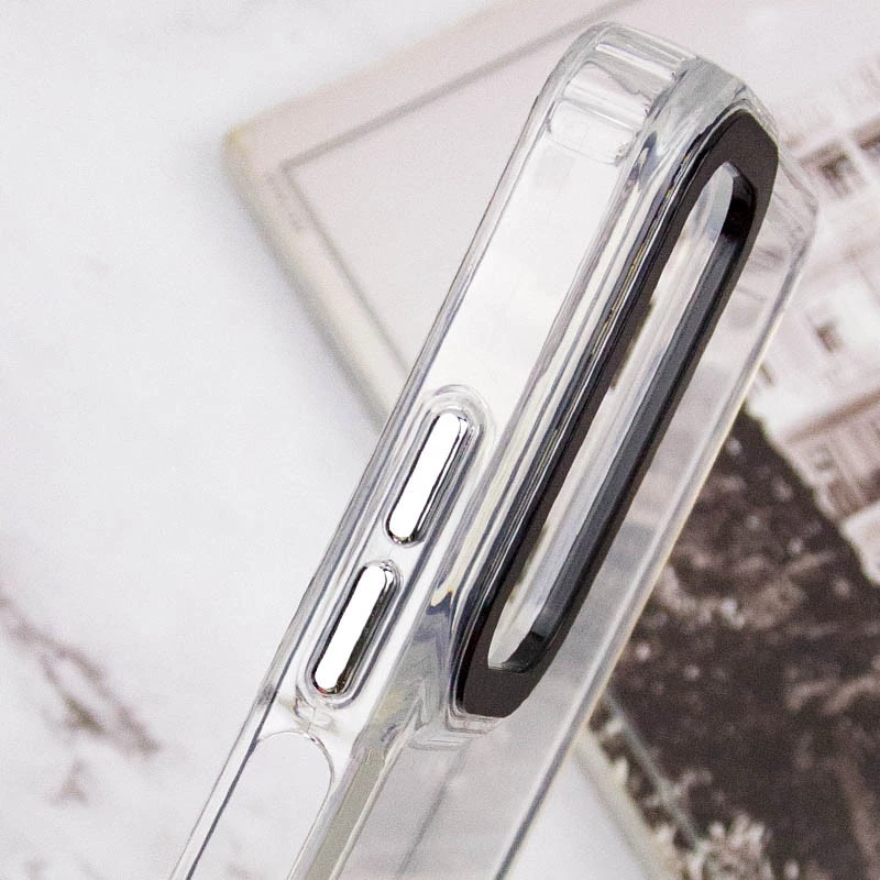 Кольоровий чохол TPU+PC на Samsung Galaxy A24 4G – Clear. Фото 5 з 6