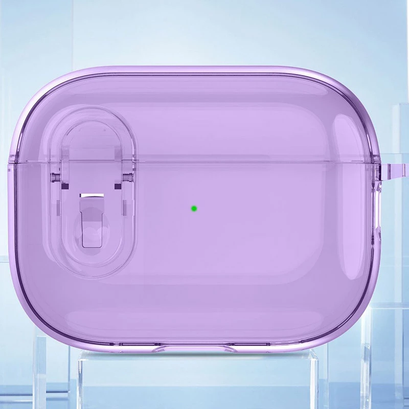 Футляр TPU Colorful для наушников Airpods 4 – Purple. Фото 3 из 4