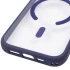 Чохол TPU GETMAN Moon Clear with MagSafe для Apple iPhone 17 Pro (6.3") – Blue. Фото 6 з 6