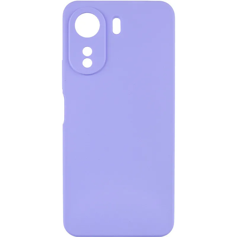 Чехол Silicone Case Lakshmi Premium з закритою камерою на Xiaomi 17T Pro – Сиреневый / Dasheen. Фото 1 из 1
