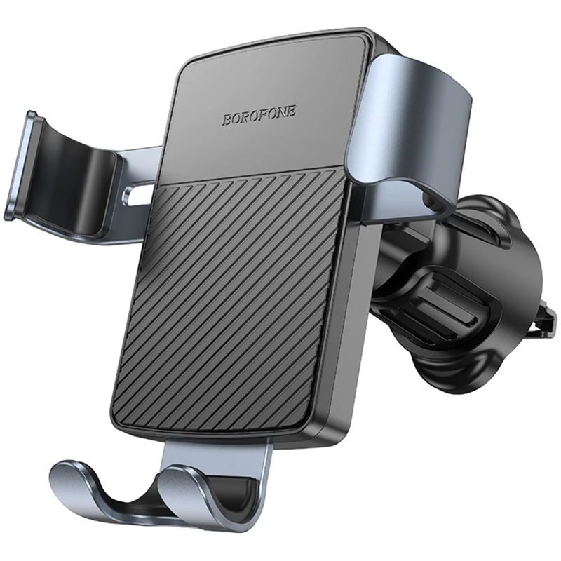 Автотримач Borofone BH118 Refined – Black / Metal gray. Фото 1 з 6