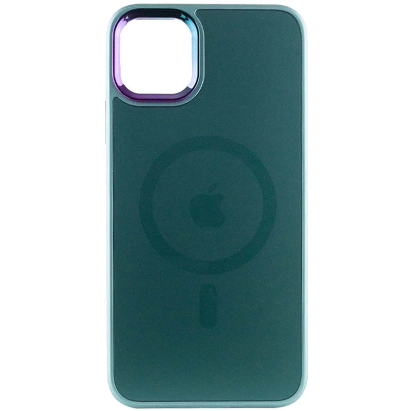 

Пластиковий сапфіровий чохол з MagSafe на Apple iPhone 11 Pro Max (6.5") (Pine green)