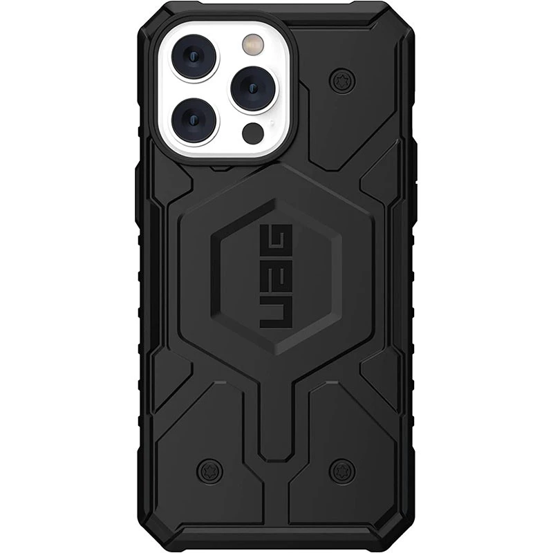 

Ударостійкий чохол UAG Pathfinder з MagSafe на Apple iPhone 15 Pro (6.1") (Чорний)