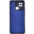 Чохол Silicone Case Lakshmi Plus з закритою камерою на Xiaomi Redmi 10C – Синій / Midnight Blue. Фото 2 з 4