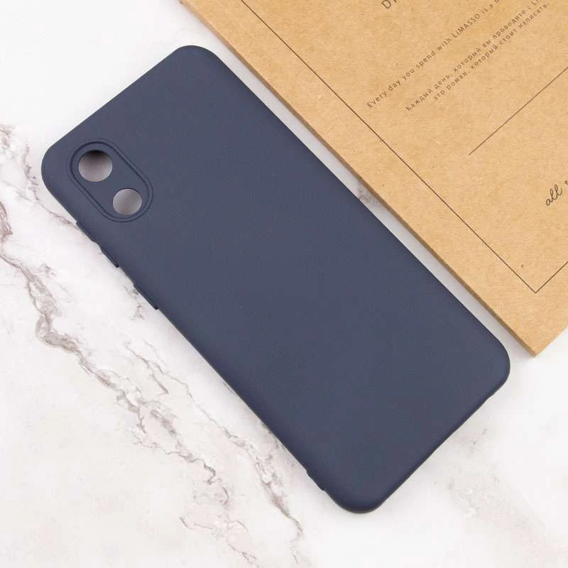 Чохол Silicone Case Lakshmi з закритою камерою на Samsung Galaxy A03 Core – Синій / Midnight Blue. Фото 4 Чохол Silicone Case Lakshmi з закритою камерою на Samsung Galaxy A03 Core – Синій / Midnight Blue. Фото 4 з 4