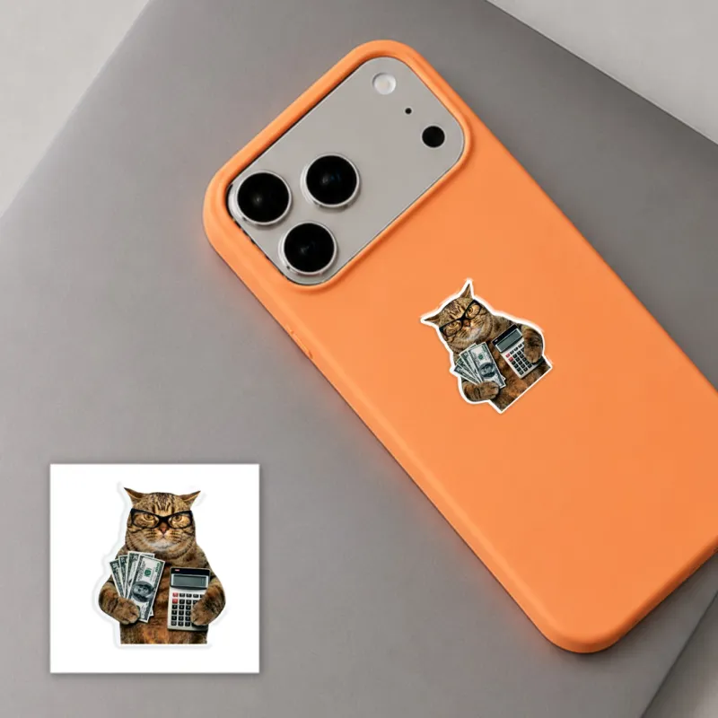 Стікер 3D до 5см Animal Collection – Business Cat. Фото 5 з 6