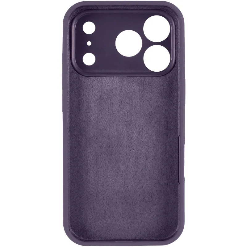 Чехол Silk Full Camera Protective (AA) NO LOGO для Apple iPhone 17 Pro Max (6.9") – Фиолетовый / Elderberry. Фото 3 из 5
