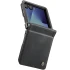Кожаный чехол-книжка CaseMe Velvet Matte для Samsung Galaxy Z Flip7 – Black. Фото 4 из 5