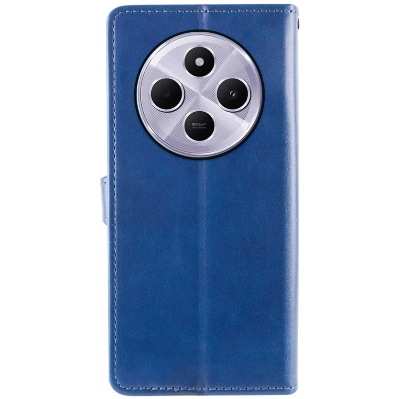 Чехол-книжка GETMAN Gallant  для Xiaomi Poco M7 – Синий. Фото 6 из 6