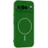 Чохол Silicone Cover Lakshmi Full Camera (AA) with Magnetic Fit для Google Pixel 10 Pro XL – Зелений / Dark green. Фото 1 з 1