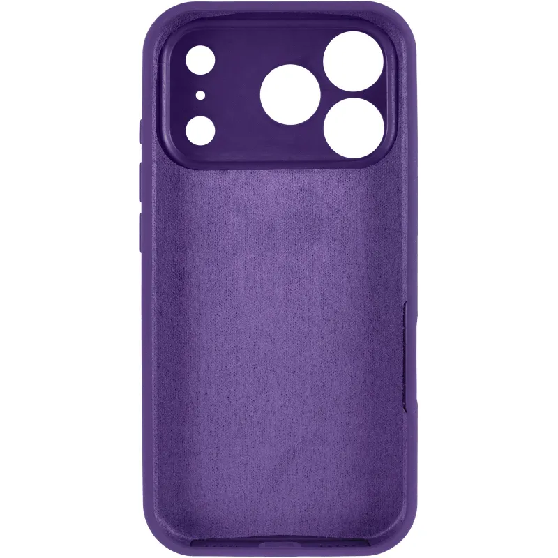 Чехол Silk Full Camera Protective (AA) NO LOGO для Apple iPhone 17 Pro Max (6.9") – Фиолетовый / Amethyst. Фото 3 из 5