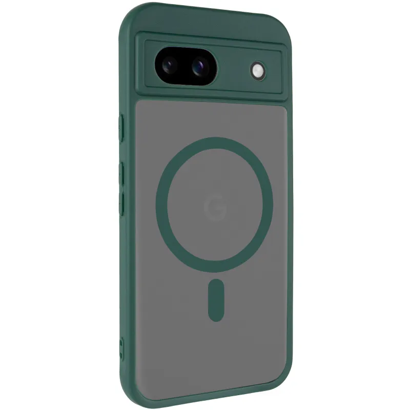 Чехол TPU Bloom with Magnetic Fit для Google Pixel 8a – Green. Фото 3 из 7