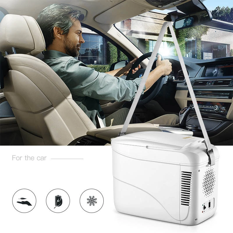 Автохолодильник 9L - К9А охолодження/нагрів (12v) – White. Фото 3 з 8