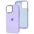 Чохол Silicone Case з металевими кнопками на Apple iPhone 14 Pro (6.1") – Бузковий / Lilac. Фото 1 з 9