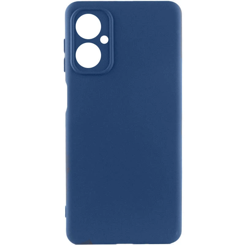 Чохол Silicone Cover Ummi Lakshmi Full Camera (AA) для Motorola Moto G14 – Синій / Navy blue. Фото 1 з 1