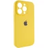 Чехол Silicone Case с защитой камеры для Apple iPhone 15 Pro (6.1") – Желтый / Yellow. Фото 4 из 11