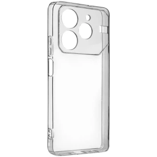 Ультратонкий силіконовий чохол 1,5 мм з захистом камери на TECNO Pova 6 Neo (LI6) фото 1 Ультратонкий силіконовий чохол 1,5 мм з захистом камери на TECNO Pova 6 Neo (LI6) фото 1 з 1