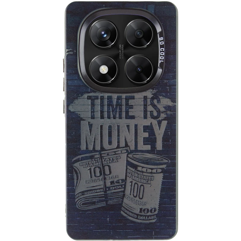 Чохол TPU+PC Street Art для Xiaomi Poco X7 – Time Money. Фото 3 з 6