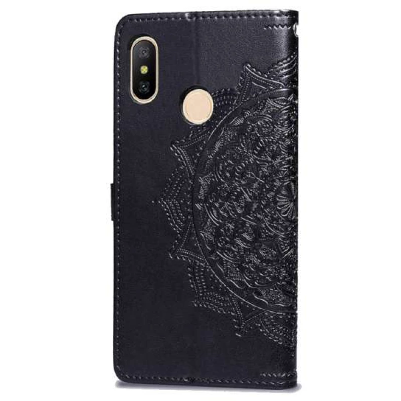 Шкіряний чохол-книжка Art Case з візитницею для Xiaomi Redmi Note 5 Pro / Note 5 (AI Dual Camera) – Чорний. Фото 2 з 3