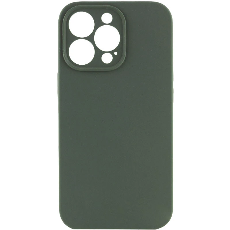 Чохол Silk Full Camera Protective (AA) NO LOGO для Apple iPhone 13 Pro Max (6.7") – Зелений / Cyprus Green. Фото 1 з 3