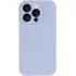 Чехол Silk Full Camera (AA) NO LOGO with Magnetic Fit для Apple iPhone 16 Pro Max – Голубой / Lilac Blue. Фото 3 из 6