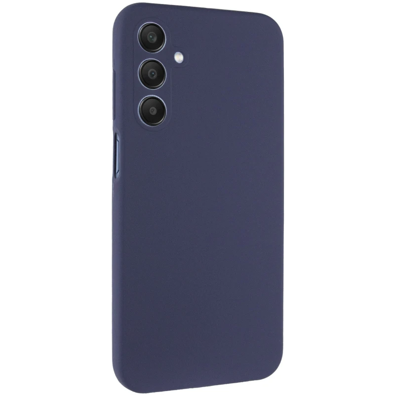 Чохол Silicone Cover Ummi Lakshmi Full Camera (AA) для Samsung Galaxy A26 5G – Синій / Midnight blue. Фото 1 з 2