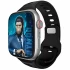 Ремінець BlueO Fluoro Rubber Sport для Apple Watch 42(ser.1-3)/44/45/46/49mm – Black. Фото 1 з 6