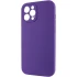 Чехол с закрытым низом Silicone Case для Apple iPhone 16 Pro – Фиолетовый / Amethyst. Фото 7 из 13