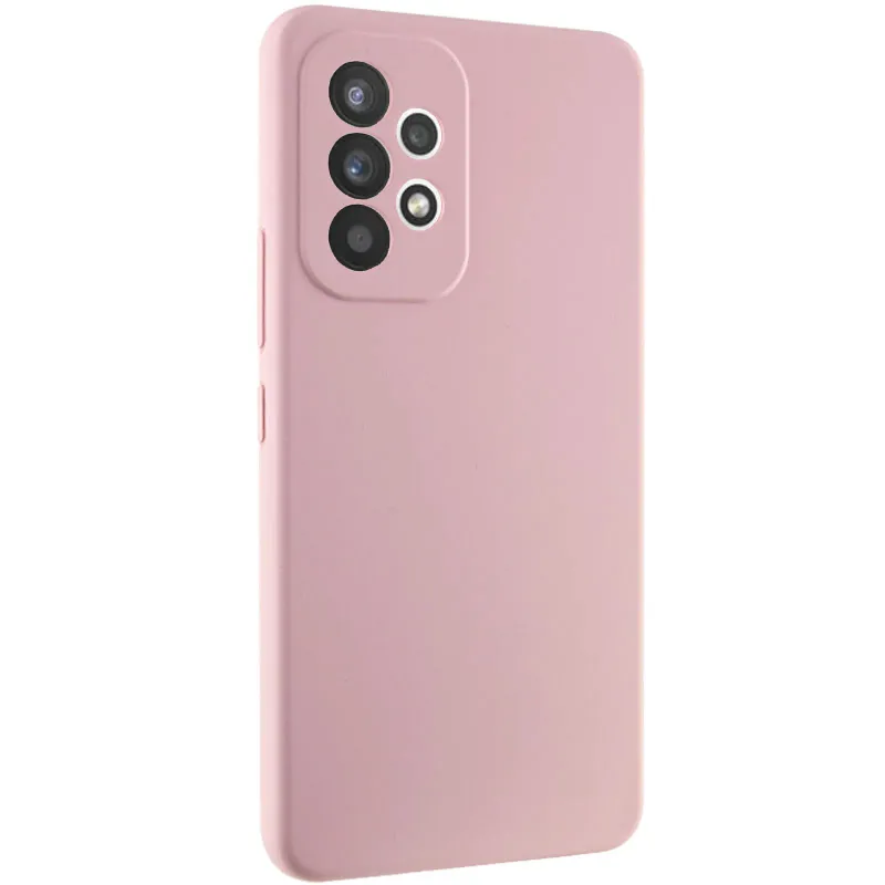 Чохол Silicone Case Lakshmi Premium із закритою камерою для Samsung Galaxy A33 5G – Рожевий / Pink Sand. Фото 1 з 13