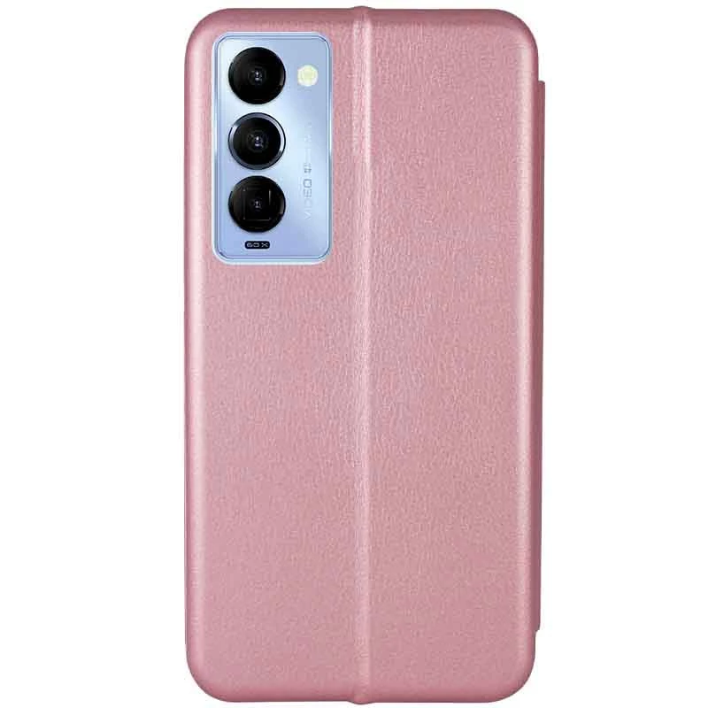 Чохол-книжка класичний на TECNO Camon 18 – Rose Gold. Фото 2 з 4