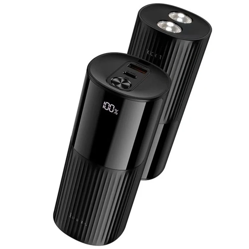 Портативний ЗП Power Bank Hoco J150 Stream 22.5W+PD20W+lighting 20000 mAh – Black. Фото 1 з 4