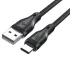 Дата кабель Acefast C8-04 USB to Type-C 3A (1.2m) – Black. Фото 4 из 5