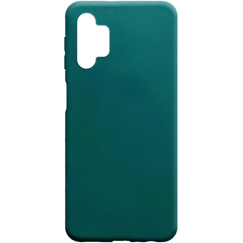 

Кольоровий силіконовий чохол на Samsung Galaxy A32 (A326B) 5G (Зелений / Forest green)