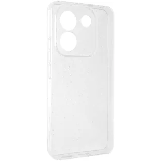 Блестящий силиконовый чехол на Xiaomi Redmi Note 17 Pro Max — Clear